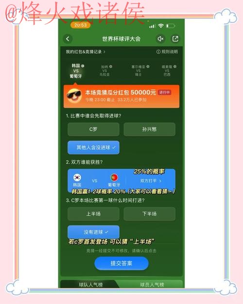 深入探讨：世界杯竞猜分析热门策略与趋势